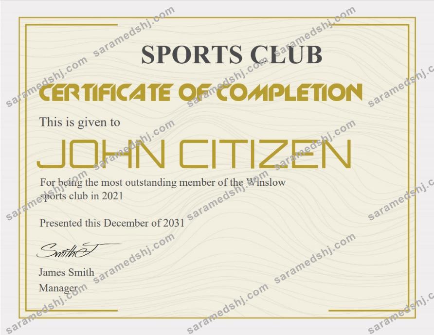 USA Recognition cert Version 3